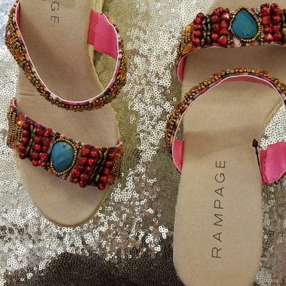 Rampage wedge heels Size 6.5 🧡 - Picture 6 of 6